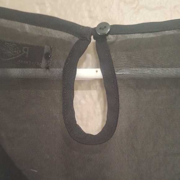 Romy Wome's Black Multicolor Floral Tank Top Size XL - Picture 6 of 9